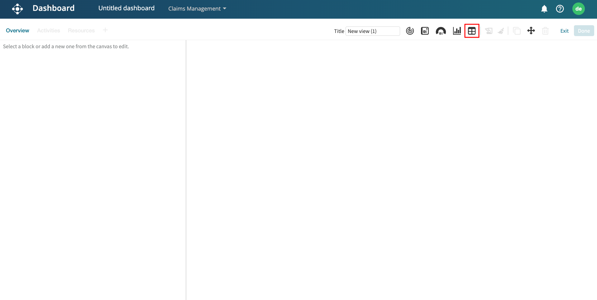 Legacy Dashboard 1