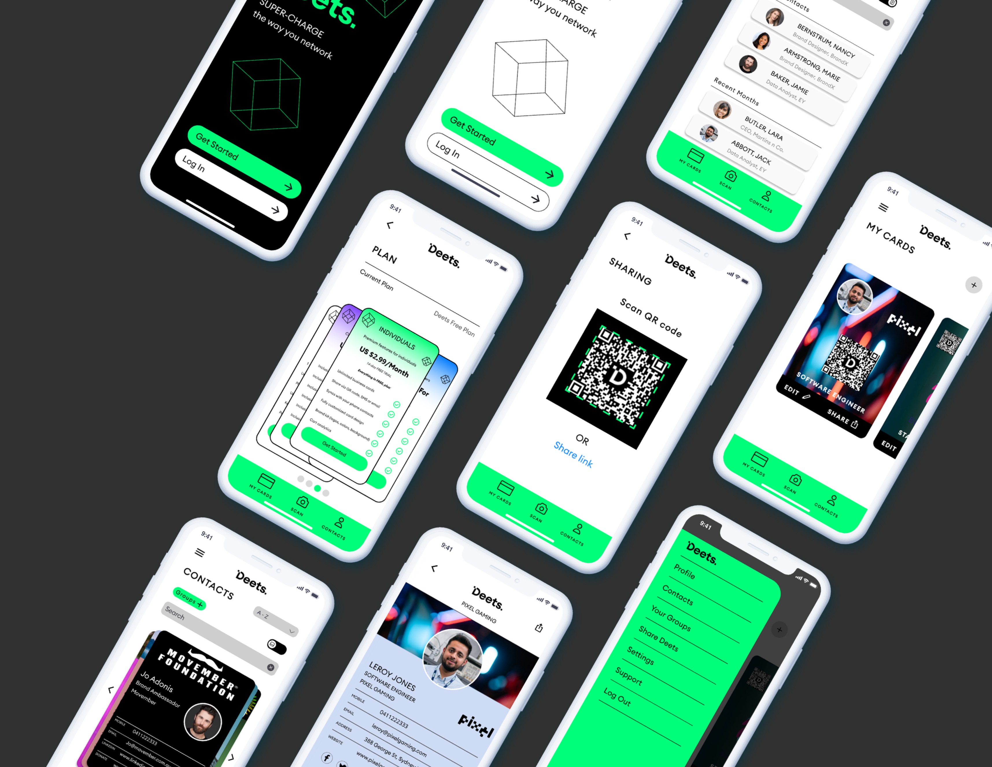 Deets App Outcome Screenshots